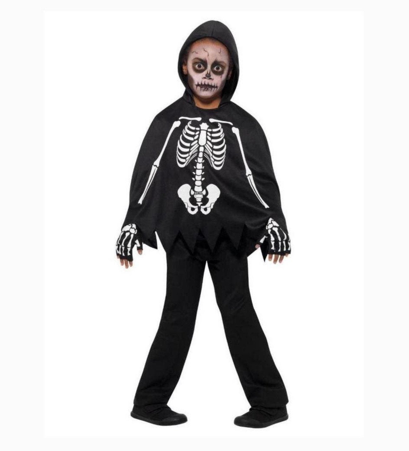 Skelet Pakje Kind Kinderen Halloween Carnaval - One Size, Jongen of Meisje, Nieuw, Ophalen of Verzenden, H