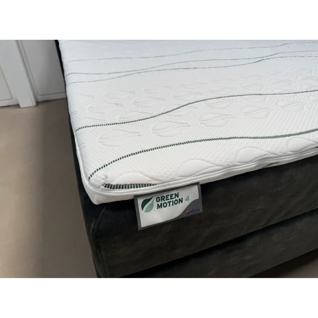 M-Line Green motion Gelfoam / Latex Topper 160x200 nieuw 6cm, Gebruikt, Beige, Guaestus Trading, Sales@guaestus.com