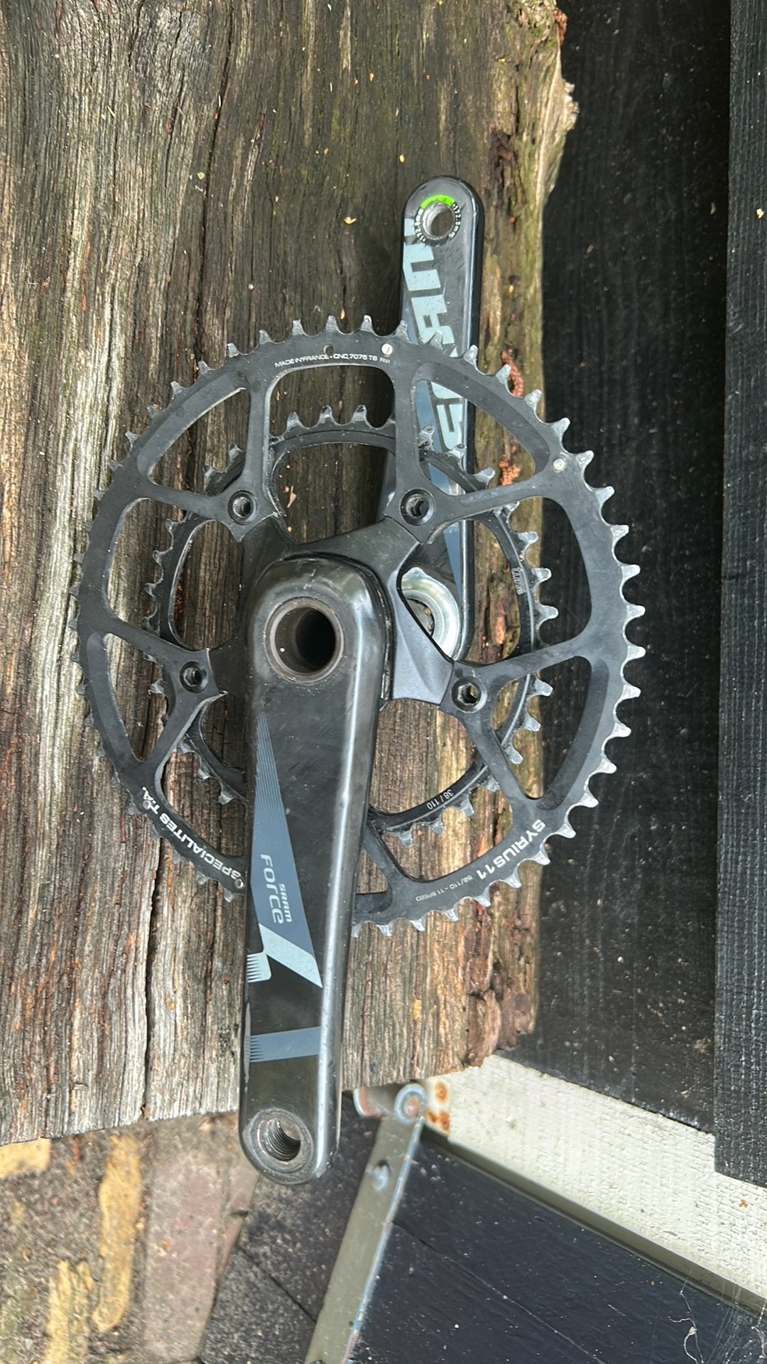 Sram carbon crankset - Force, Fietsen en Brommers, Crankstel of Pedalen, Gebruikt, Ophalen of Verzenden, Racefiets