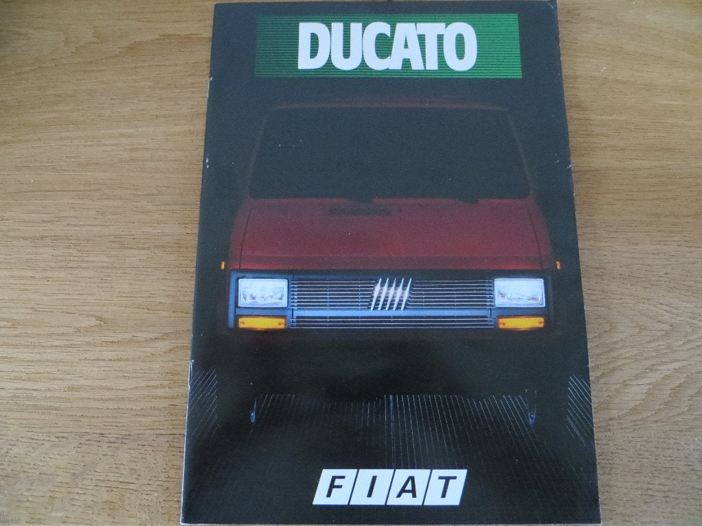 Fiat Ducato (nov. 1986), Boeken, Ophalen of Verzenden, Nieuw, Overige merken