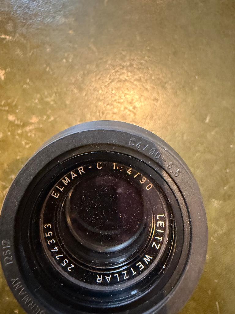 leica lens ELMAR - C 1:4/30, Ophalen, Gebruikt, Overige typen