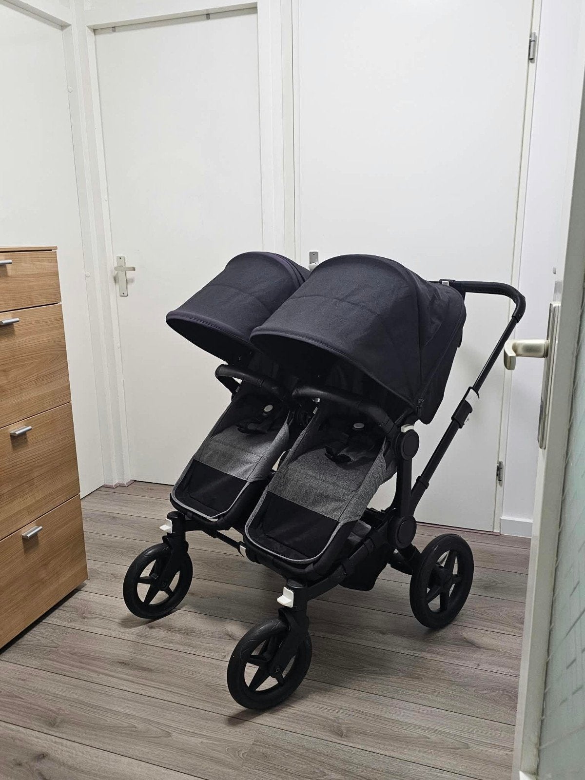 Donkey 3 bugaboo duo of tweeling kinderwagen, Ophalen of Verzenden