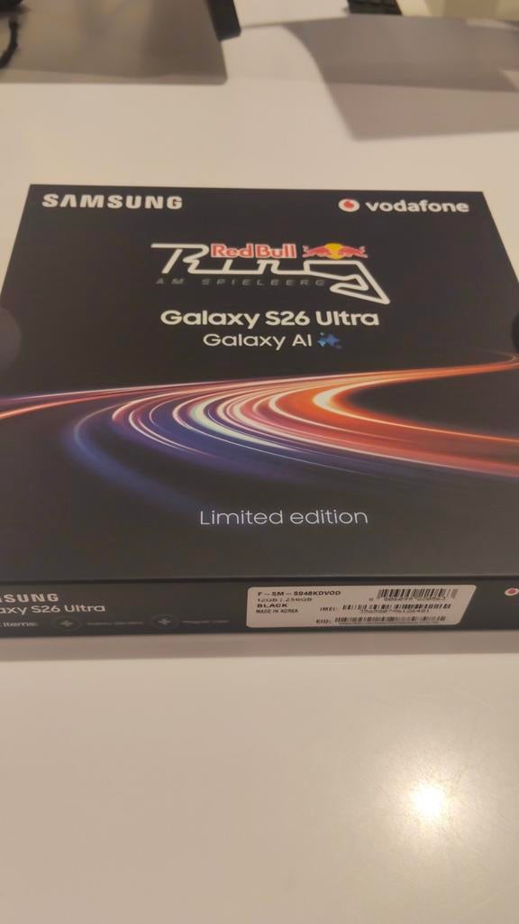 Samsung Galaxy S26 Ultra 256GB Nieuw - Limited Edition, Overige modellen, Zwart, Nieuw, Ophalen of Verzenden