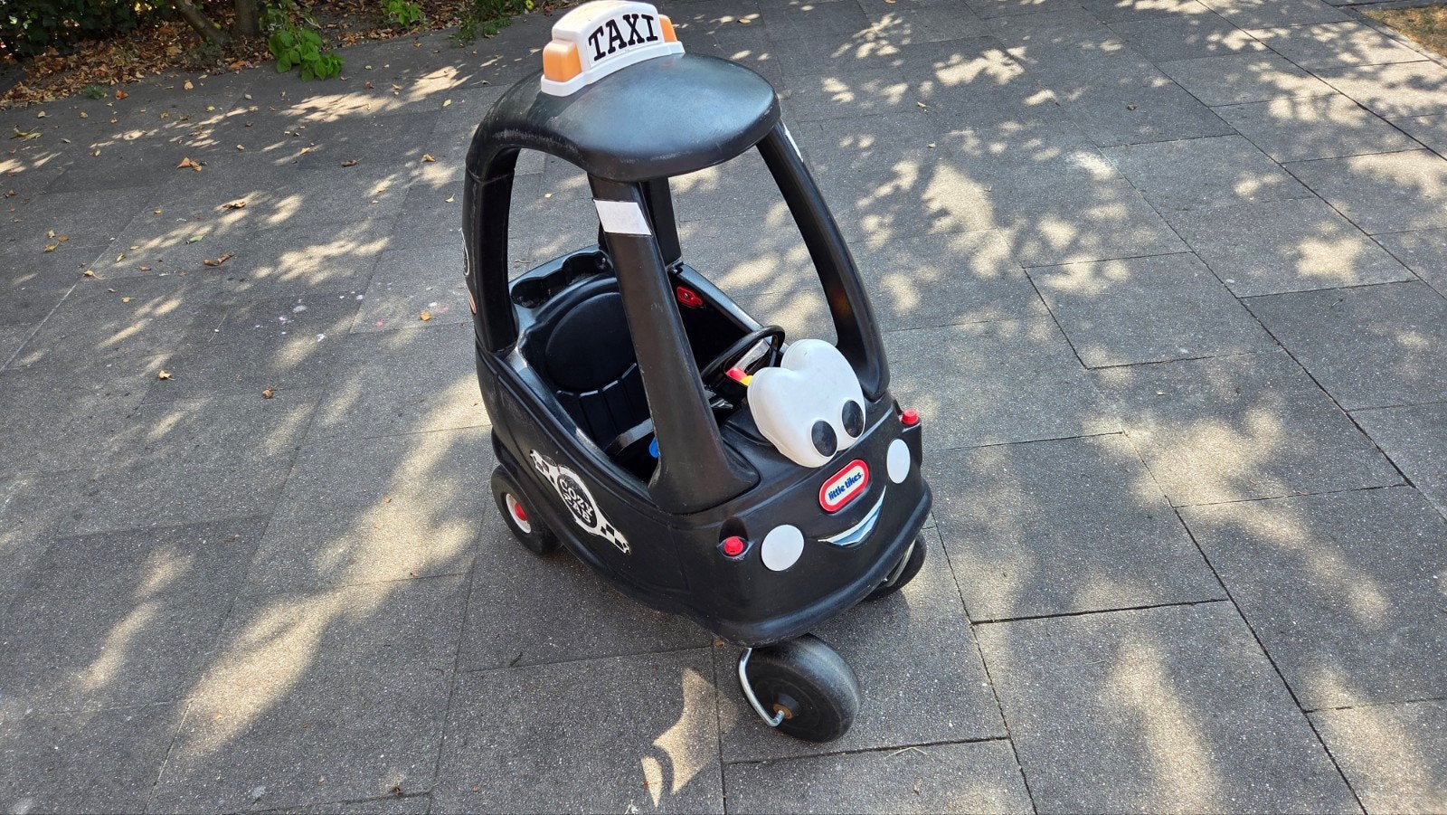 Little Tikes Cozy Coupe Taxi Loopauto - Zwart, Kinderen en Baby's, Speelgoed | Buiten | Voertuigen en Loopfietsen, Ophalen, Gebruikt