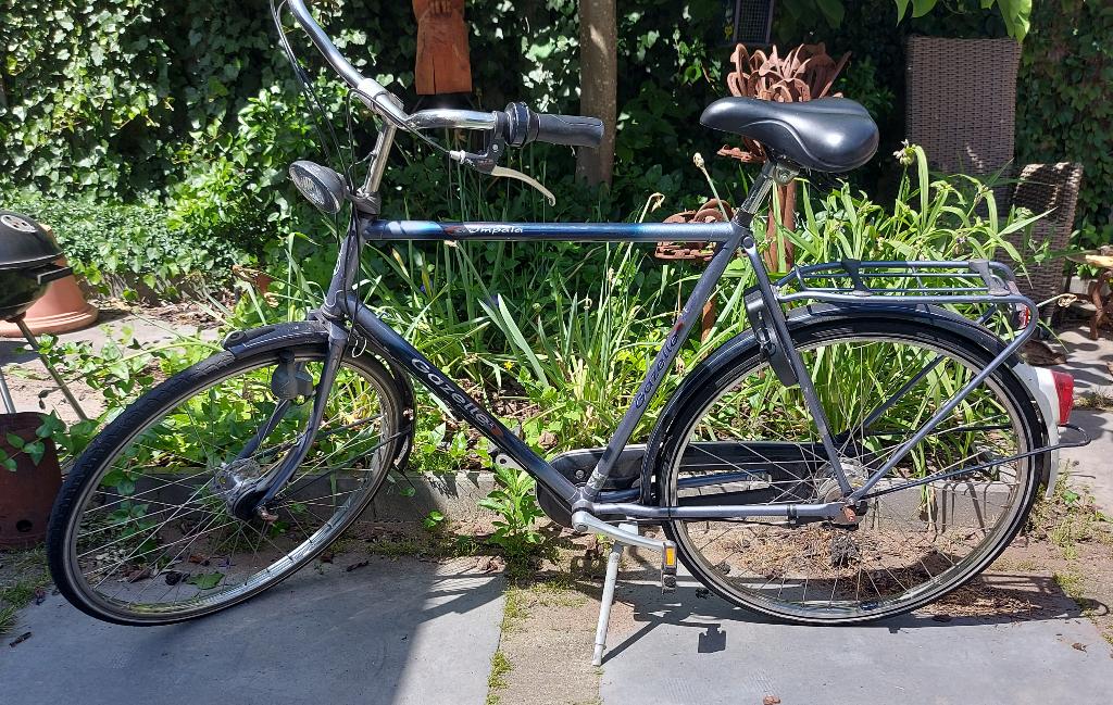 Herenfiets, Ophalen, Gebruikt, Versnellingen, 61 tot 65 cm