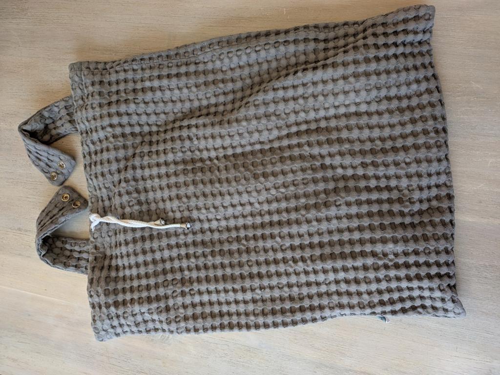 Loma Design boxzak / opbergzak wafelstof grijs, Ophalen of Verzenden, Zo goed als nieuw