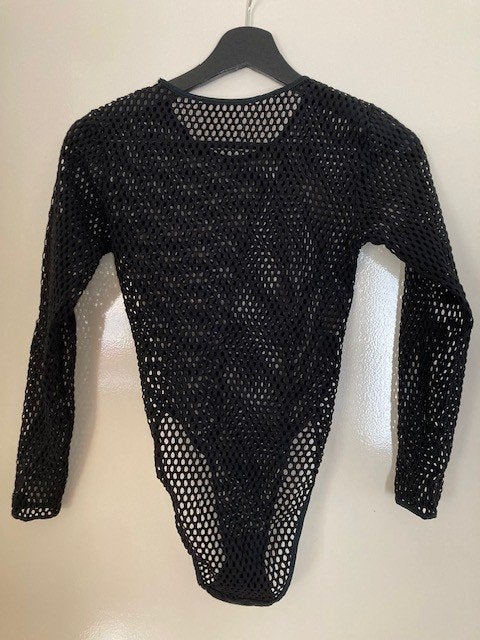 Zwarte Doorzichtige Super Sexy Body Maat S, Kleding | Dames, Ophalen of Verzenden, Zwart, Body of Korset