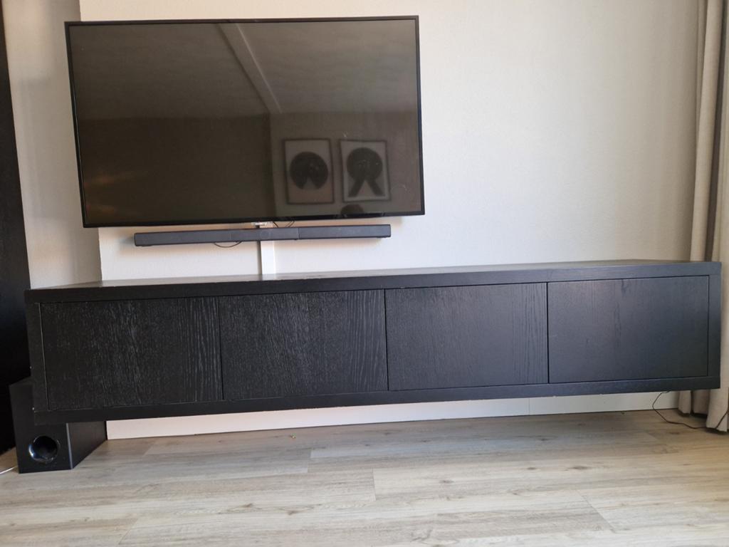 Tv-meubel Barcelona, Ophalen of Verzenden, Hout, 200 cm of meer, Minder dan 100 cm
