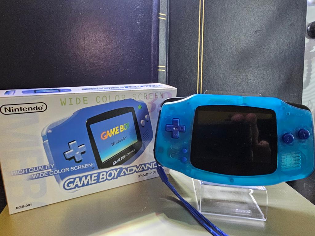 Exclusieve GameBoy Advance IPS V5 - Glow in the Dark & USB-C, Spelcomputers en Games, Spelcomputers | Nintendo Game Boy, Ophalen of Verzenden