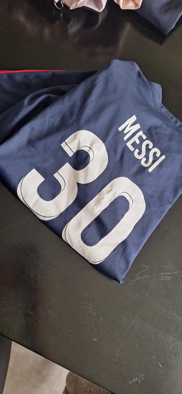 Voetbalsetje psg Messi 152, Ophalen of Verzenden, Zo goed als nieuw, Meisje