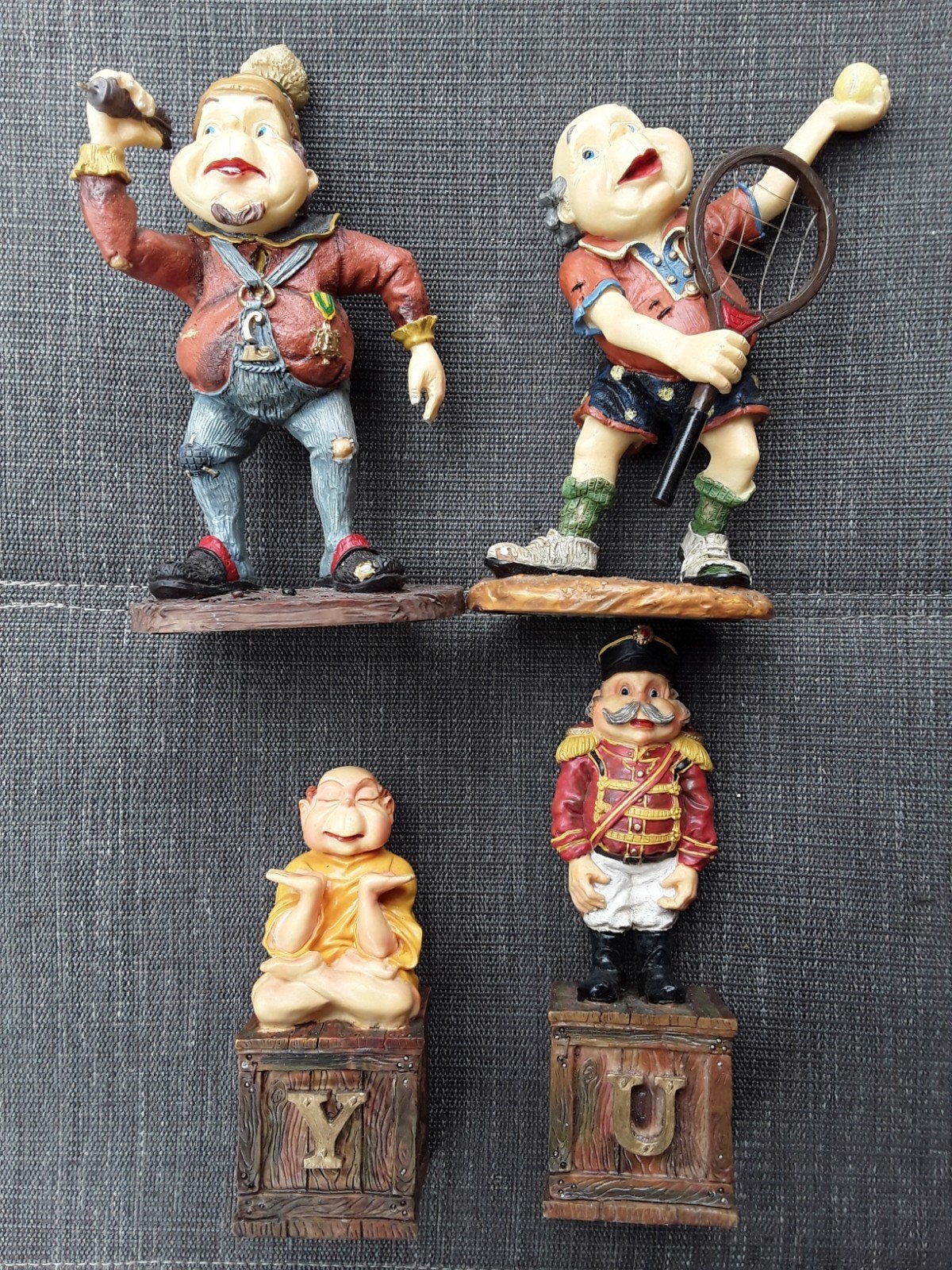 Efteling Laaf beelden 1999 met originele dozen, Ophalen of Verzenden, Zo goed als nieuw, Beeldje of Poppetje