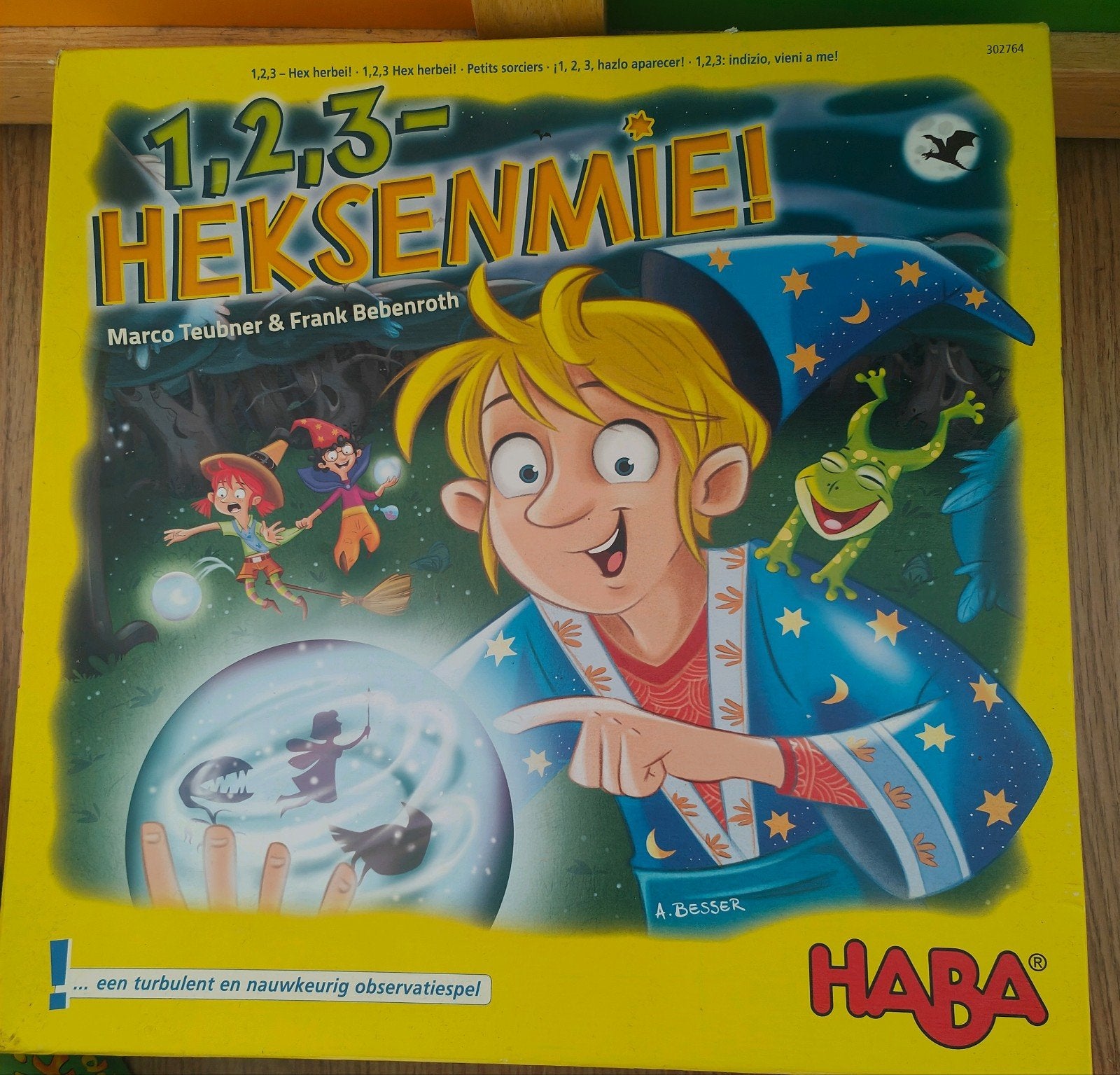 1, 2, 3 Heksenmie! HABA Bordspel, Een of twee spelers, Ophalen of Verzenden, Zo goed als nieuw, HABA