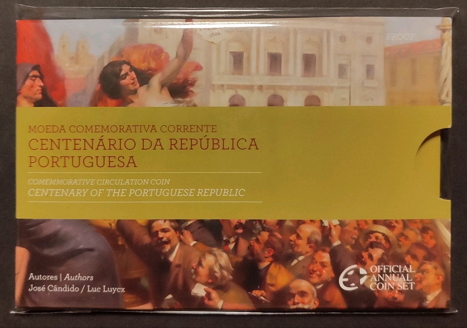 Portugal 2 euro 2010 PROOF Republiek PP, Ophalen of Verzenden, Portugal, 2 euro, Setje