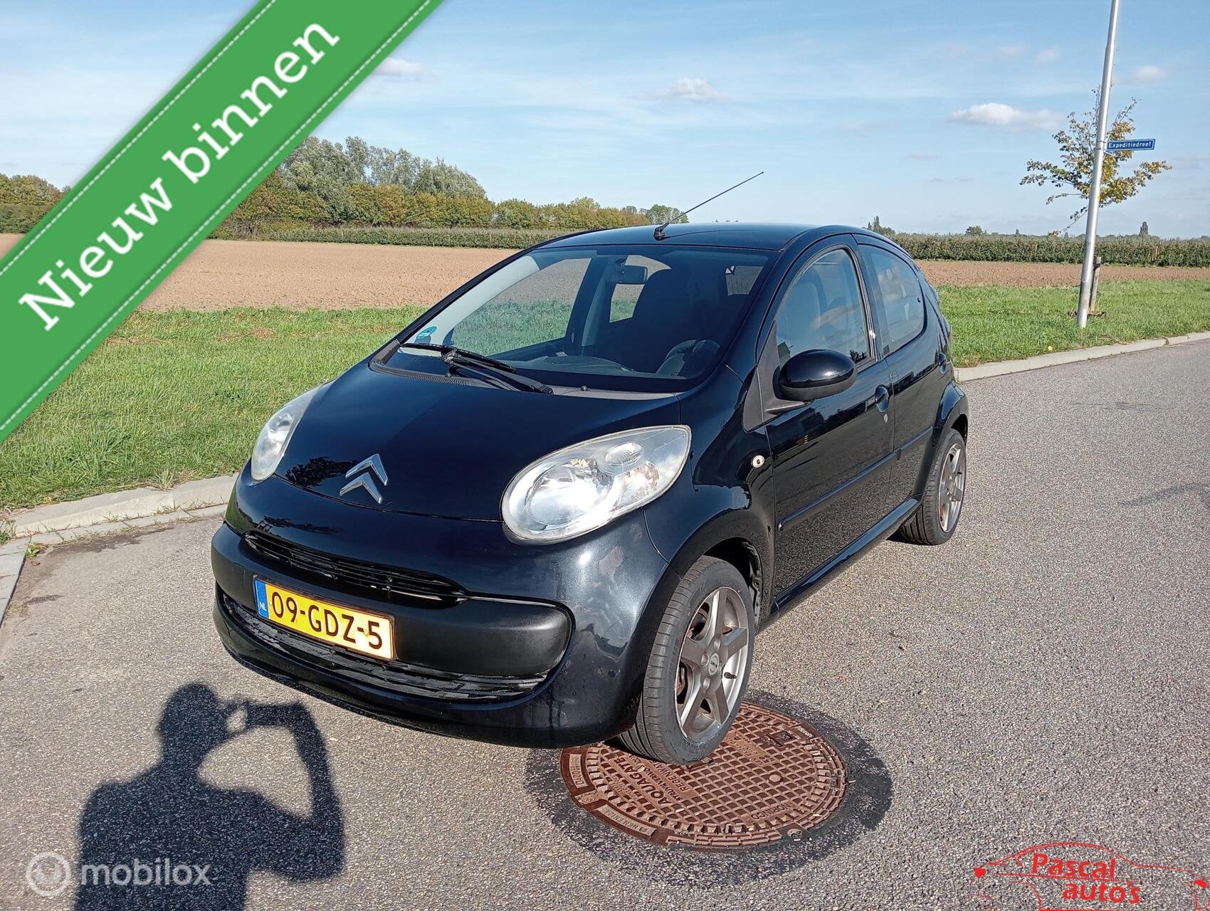 Citroen C1 1.0-12V NAP nw banden &remmen airco, Voorwielaandrijving, Gebruikt, 4 stoelen, C1