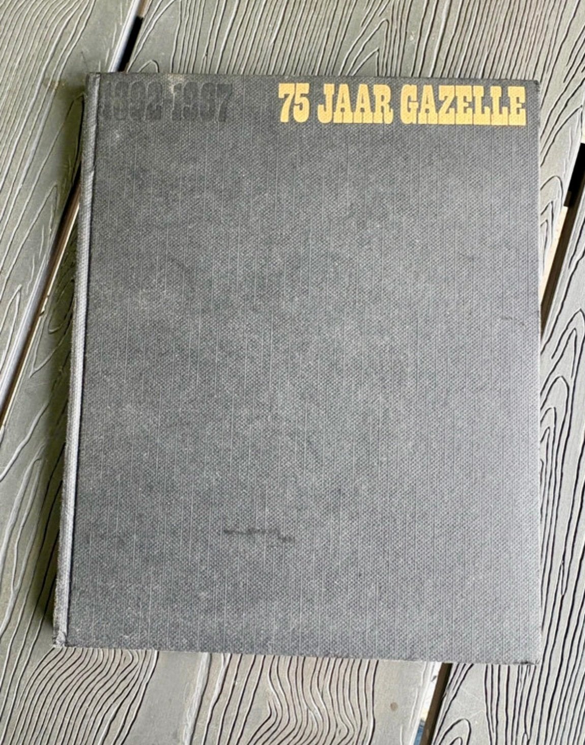 Jubileumboek 75 Jaar Gazelle (1892-1967), Ophalen of Verzenden, Zo goed als nieuw, Overige vervoermiddelen