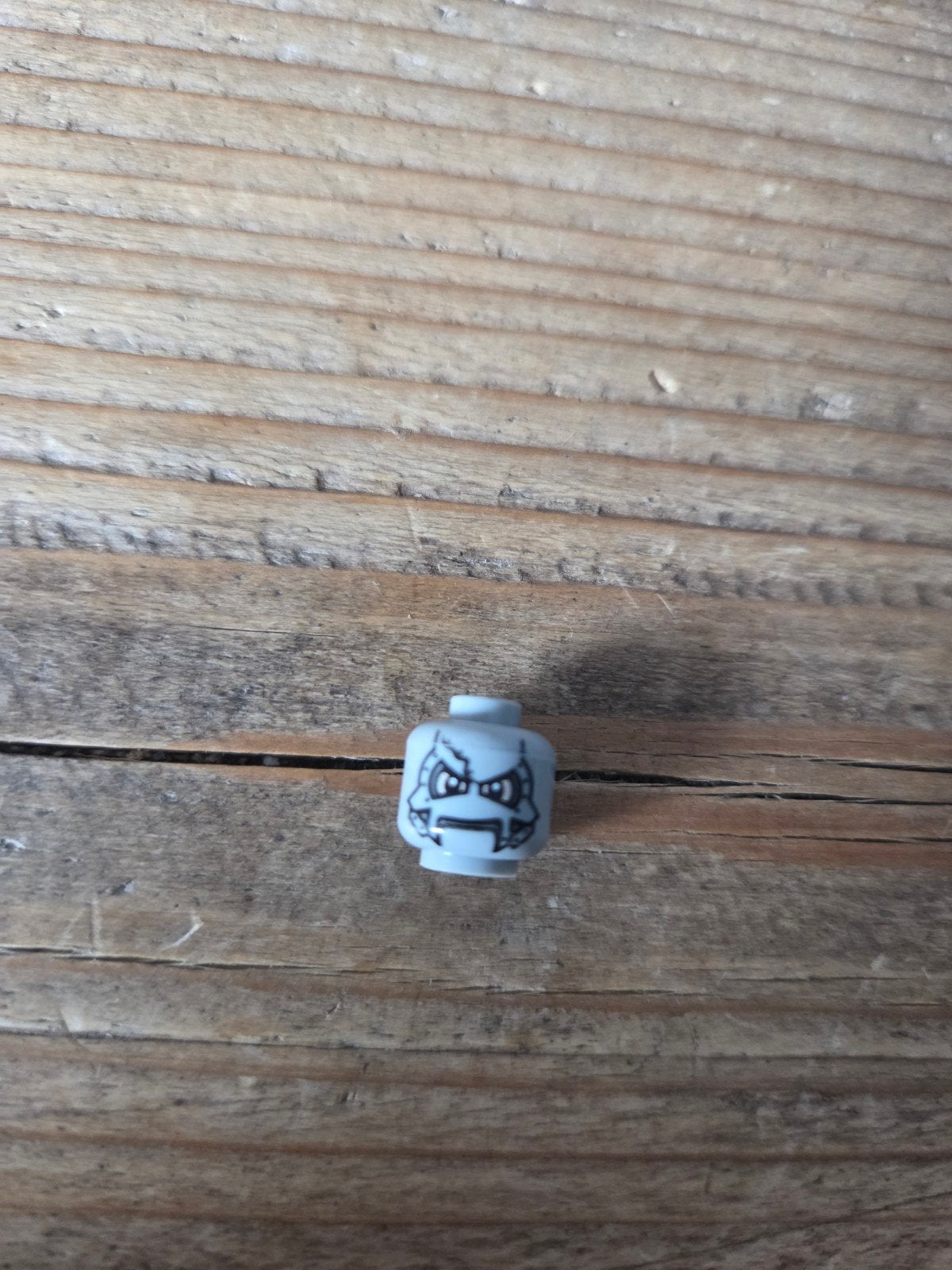 Lego Doctor Doom Hoofd Minifiguur sh0052 - Zeldzaam!, Ophalen of Verzenden, Gebruikt, Overige merken