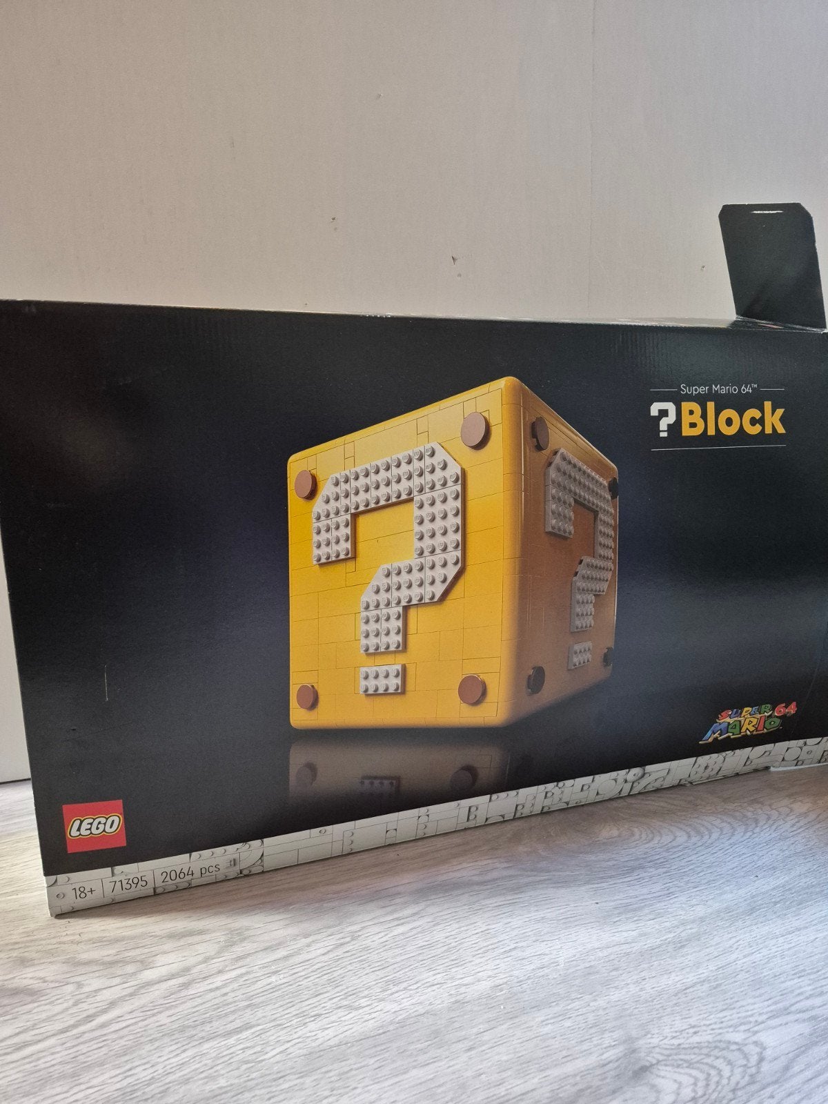 LEGO Super Mario 64 Vraagtekenblok (71395), Compleet, Overige thema's, Lego, Ophalen of Verzenden