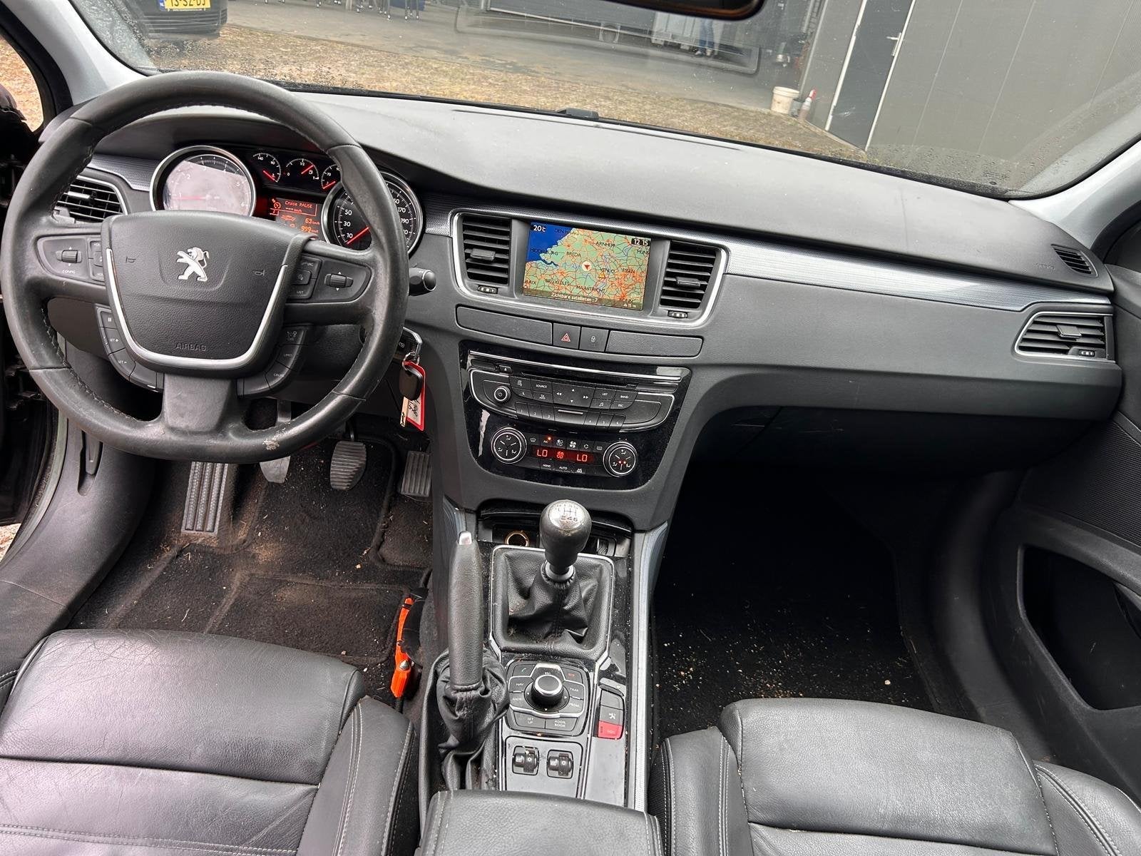 Peugeot 508 SW 1.6 THP Blue Lease Executive | HANDEL/EXPORT, Auto's, Voorwielaandrijving, Stof, Gebruikt, Zwart