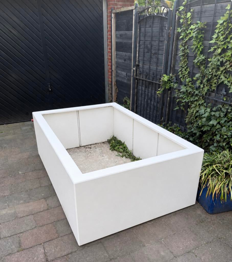 Plantenbak tuin, Tuin en Terras, Bloembakken en Plantenbakken, Ophalen, Kunststof, Zo goed als nieuw, 60 cm of meer