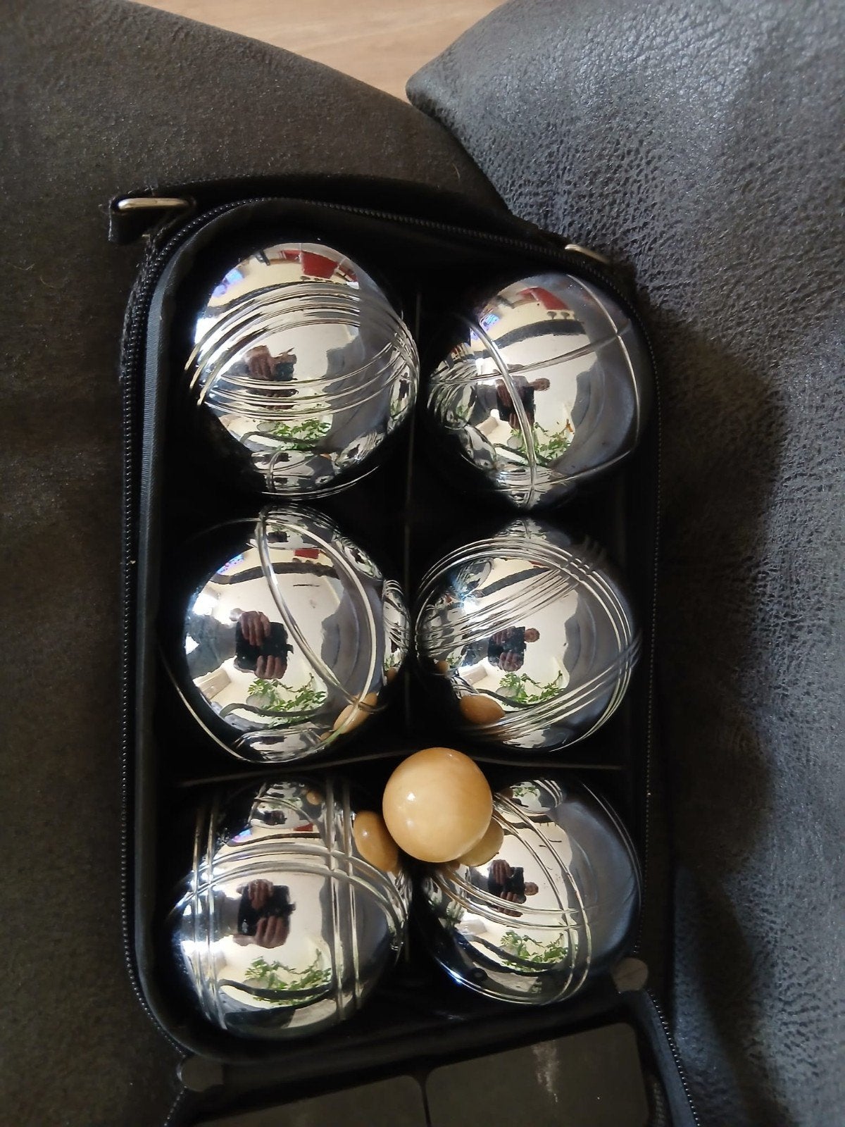 Complete Jeu de Boules set – NIEUW/ONGEBRUIKT – 6 boules, Ophalen of Verzenden, Nieuw