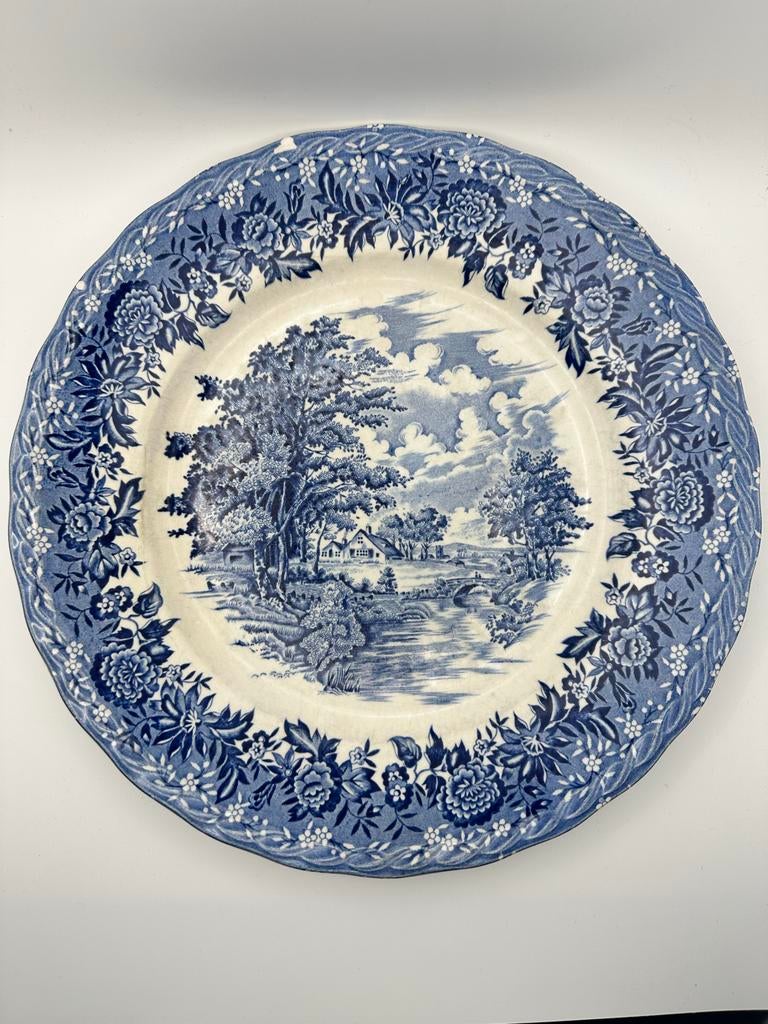 Vintage W.H. Grindley & Co. Ltd. Country Style bord, Ophalen of Verzenden