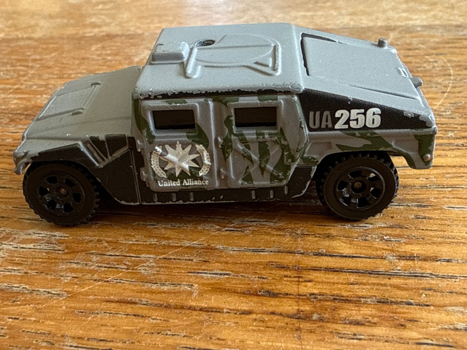 Matchbox Hummer H1 'United Alliance' (1994) - Speelgoedauto, Ophalen of Verzenden, Gebruikt