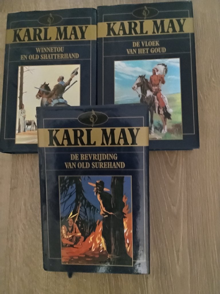Karl May boeken, Ophalen, Gelezen, Karl May