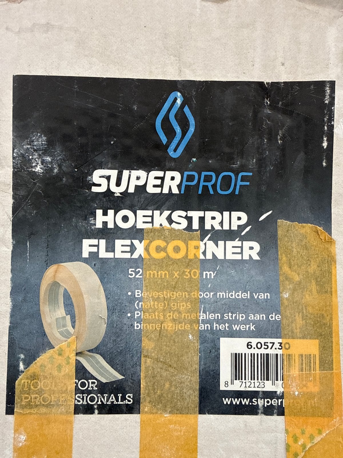 Superprof Hoekstrip flexcorner, Ophalen of Verzenden, Gebruikt
