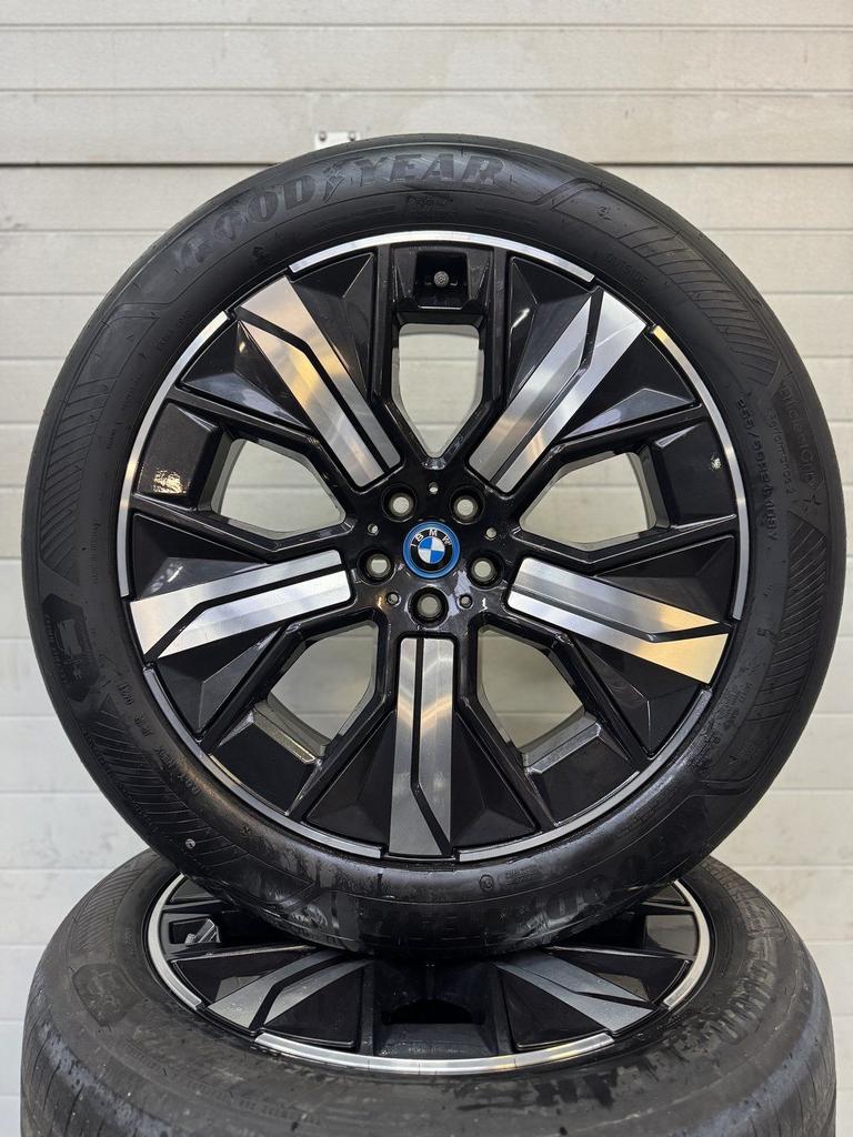 21” BMW IX I20 VELGEN ZOMERBANDEN ORIG SET TPMS 1012, Gebruikt, 255 mm, -, -