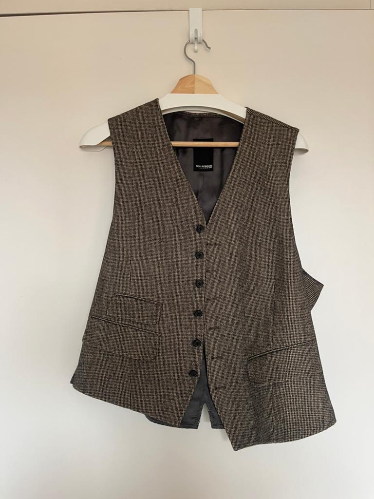 Gilet maat 50 Roy Robson goede kwaliteit, Kleding | Heren, Kostuums en Colberts, Ophalen, Zo goed als nieuw, Maat 48/50 (M), Blauw