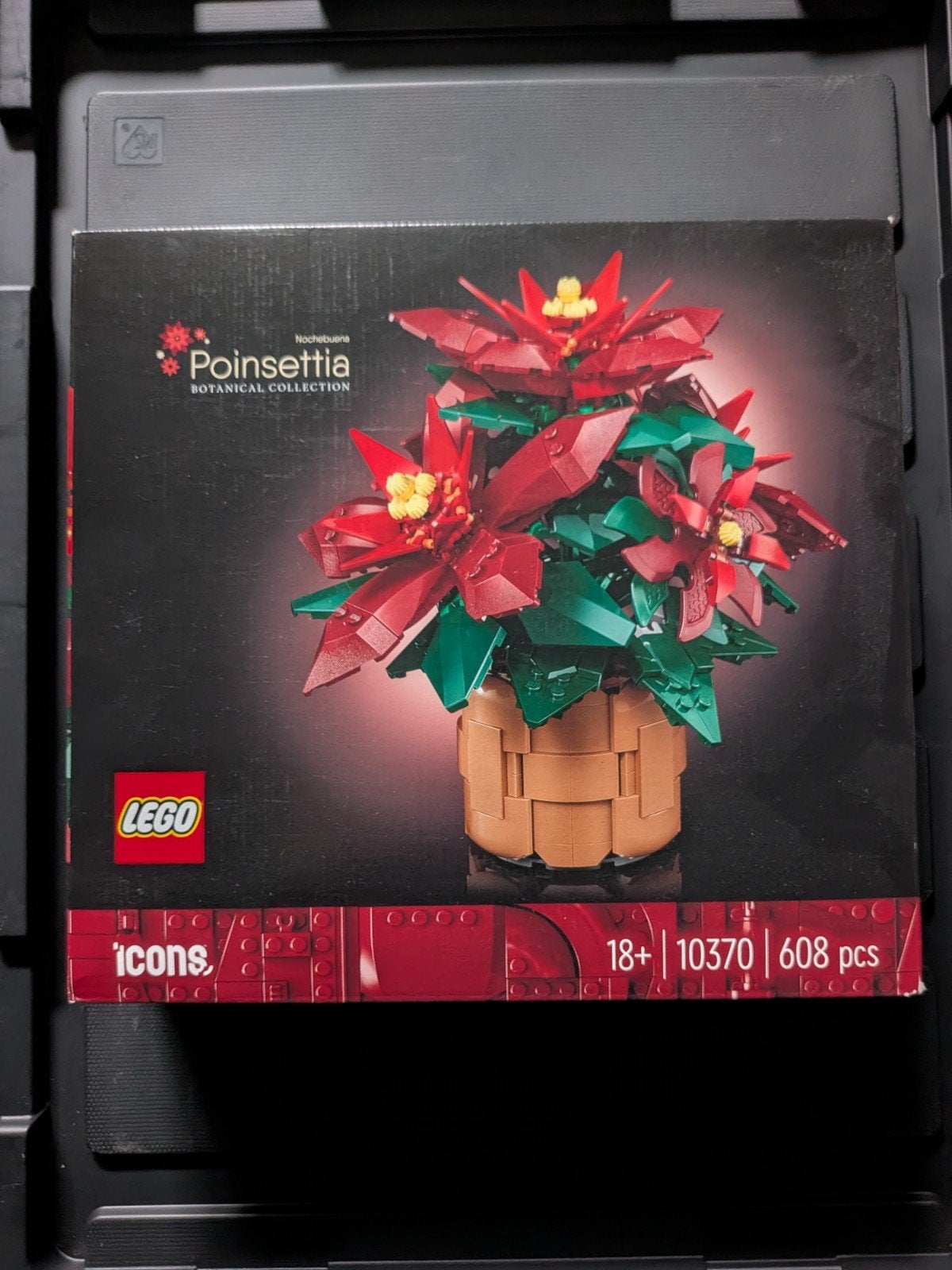 Lego Icons Poinsétia, Ophalen of Verzenden, Nieuw, Complete set, Lego