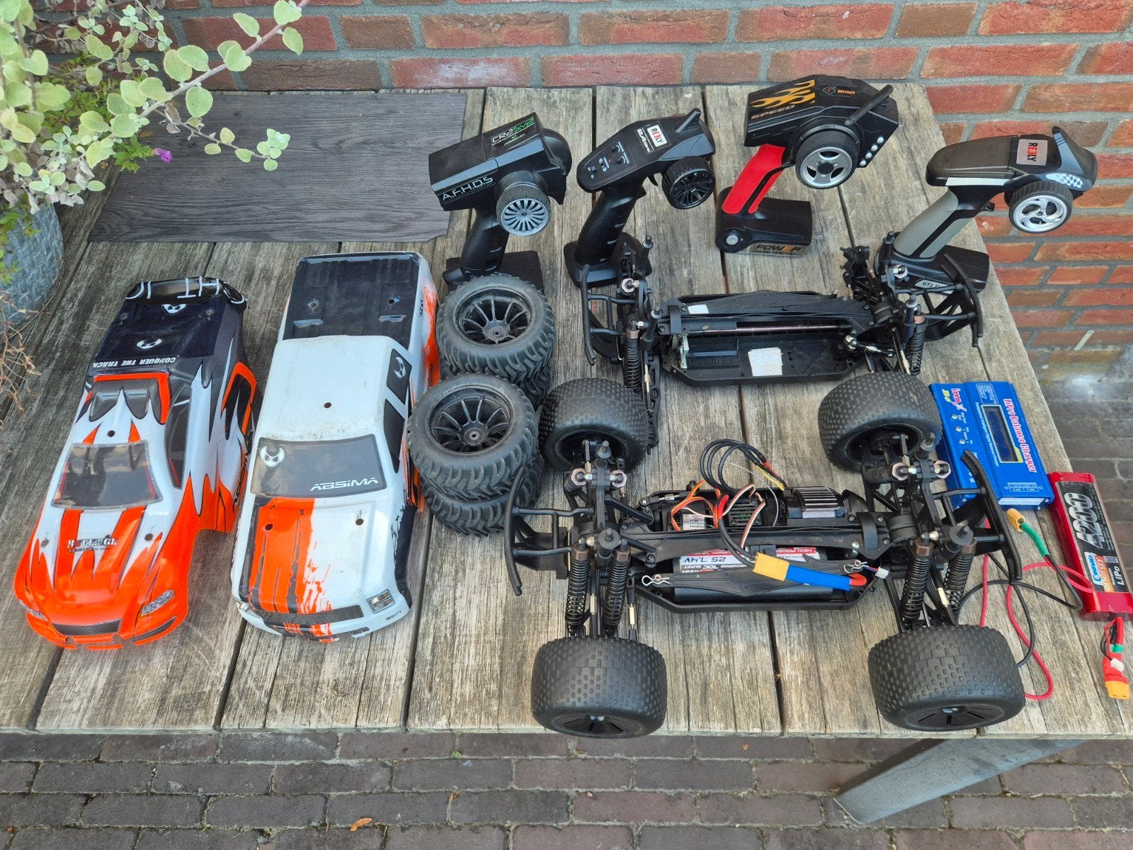 Absima AMT3.4BL brushless electro truck 4WD Rtrmet veel, Elektro, Auto offroad, Ophalen of Verzenden, RTR (Ready to Run)