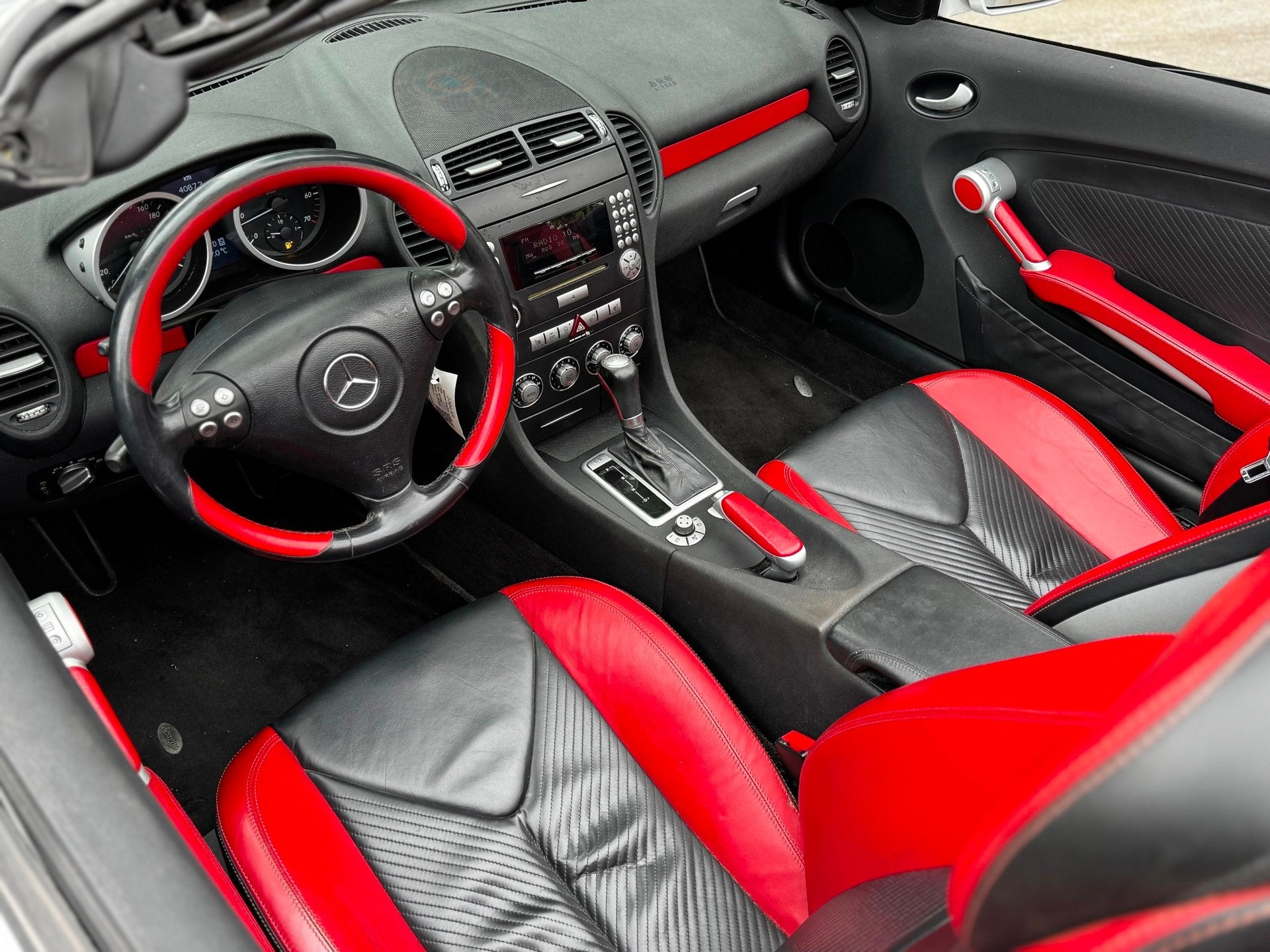 Mercedes-Benz SLK-klasse 200 K DESIGNO|YOUNGTIMER|AUT|LEDER|, Automaat, Achterwielaandrijving, Gebruikt, 4 cilinders