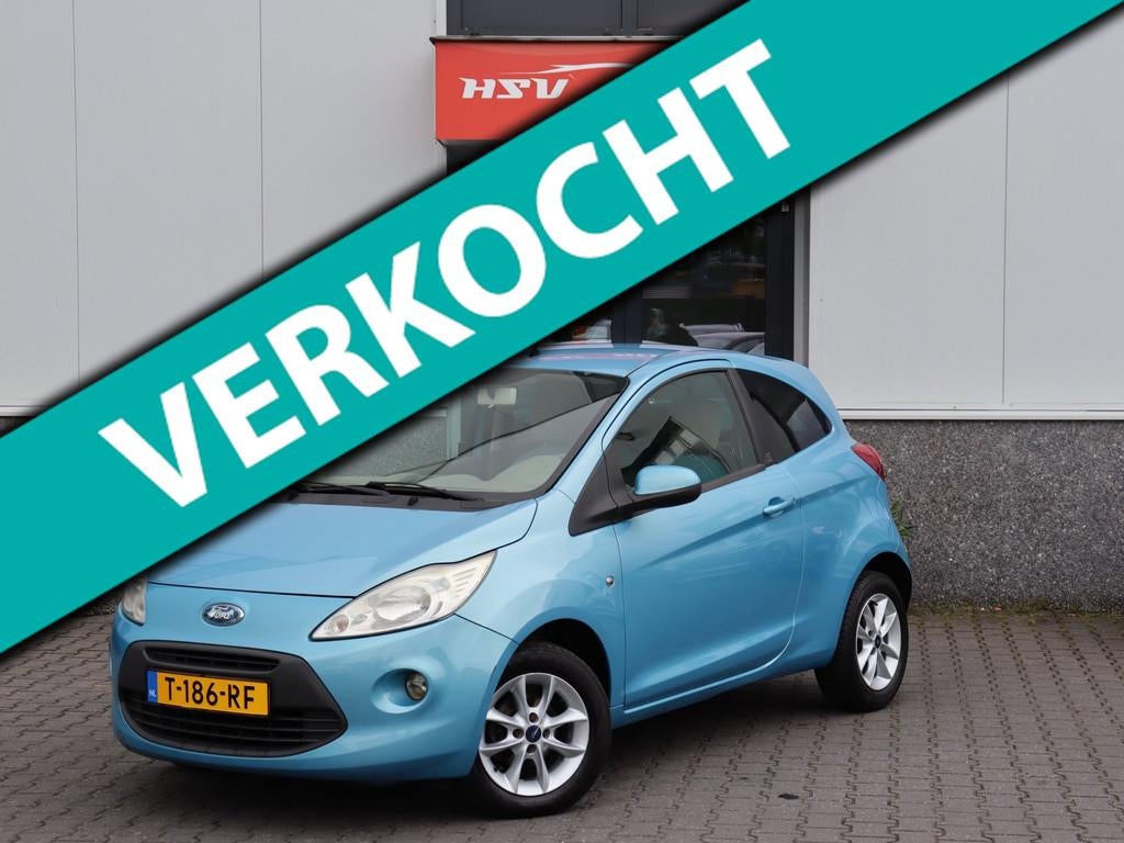 Ford Ka 1.2 Titanium airco LM *136.000km*, Auto's, Ford, Bedrijf, Te koop, Ka, ABS, Airbags, Airconditioning, Boordcomputer, Centrale vergrendeling