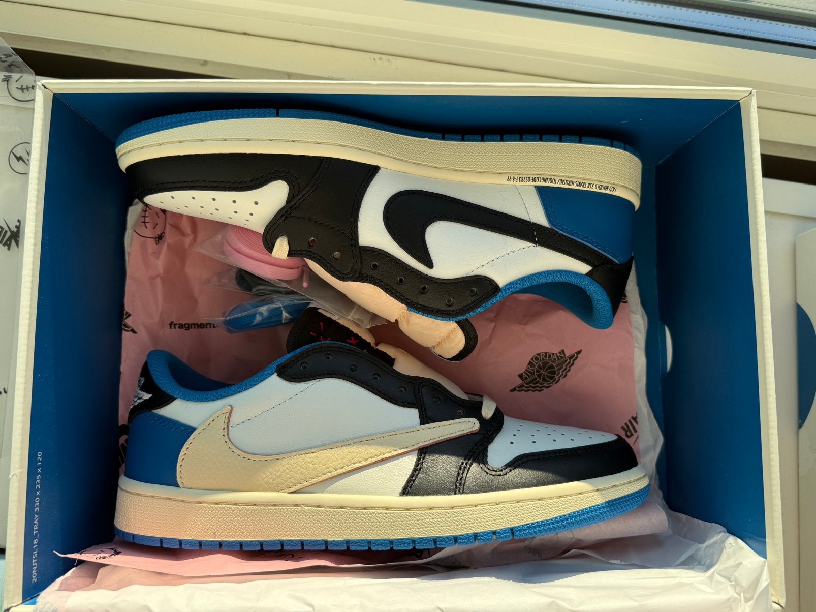 Nike Air Jordan 1 Low OG x Travis Scott Fragment 41/42/43, Overige kleuren, Nieuw, Ophalen of Verzenden, Sneakers of Gympen