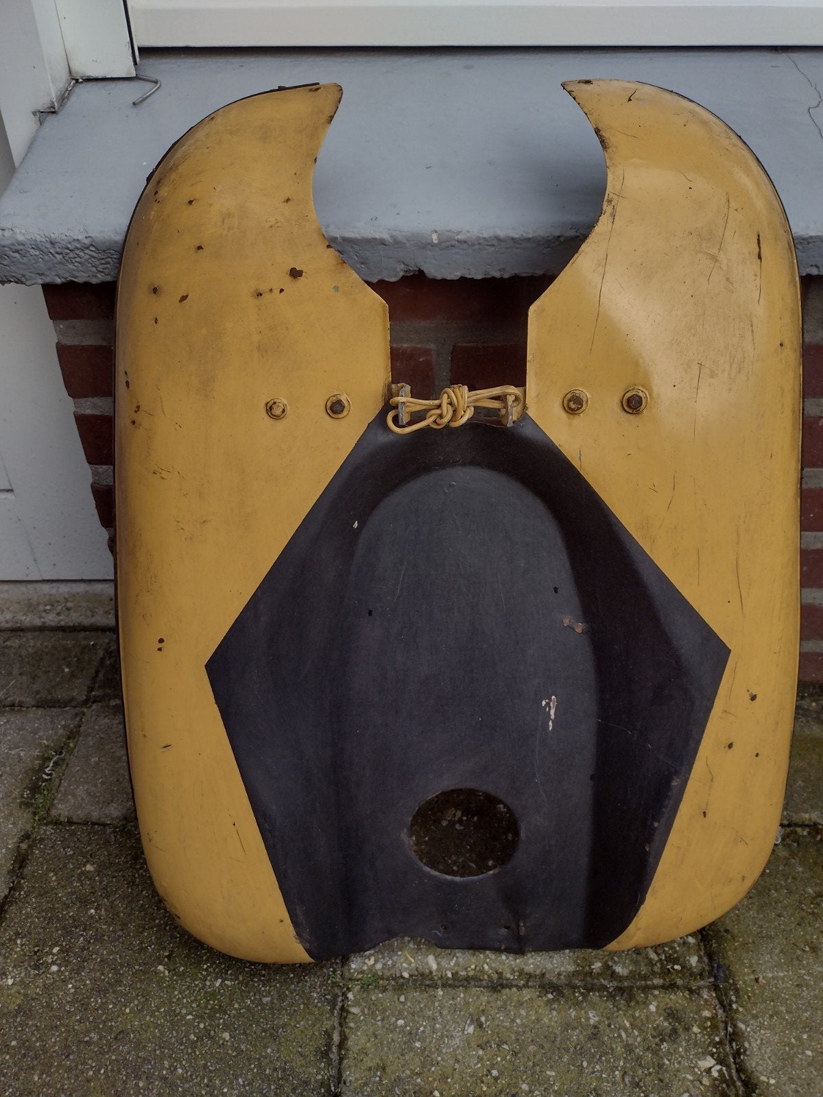 DKW of Kreidler Been schild, Fietsen en Brommers, Brommeronderdelen | Oldtimers, Ophalen, Overige merken