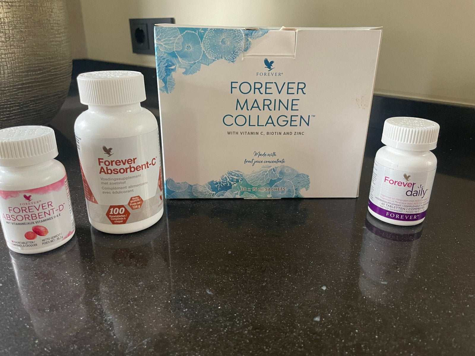 Forever Aloë Vera supplementen (geopend, 1 maand oud), Ophalen of Verzenden, Gebruikt, Poeder of Drank