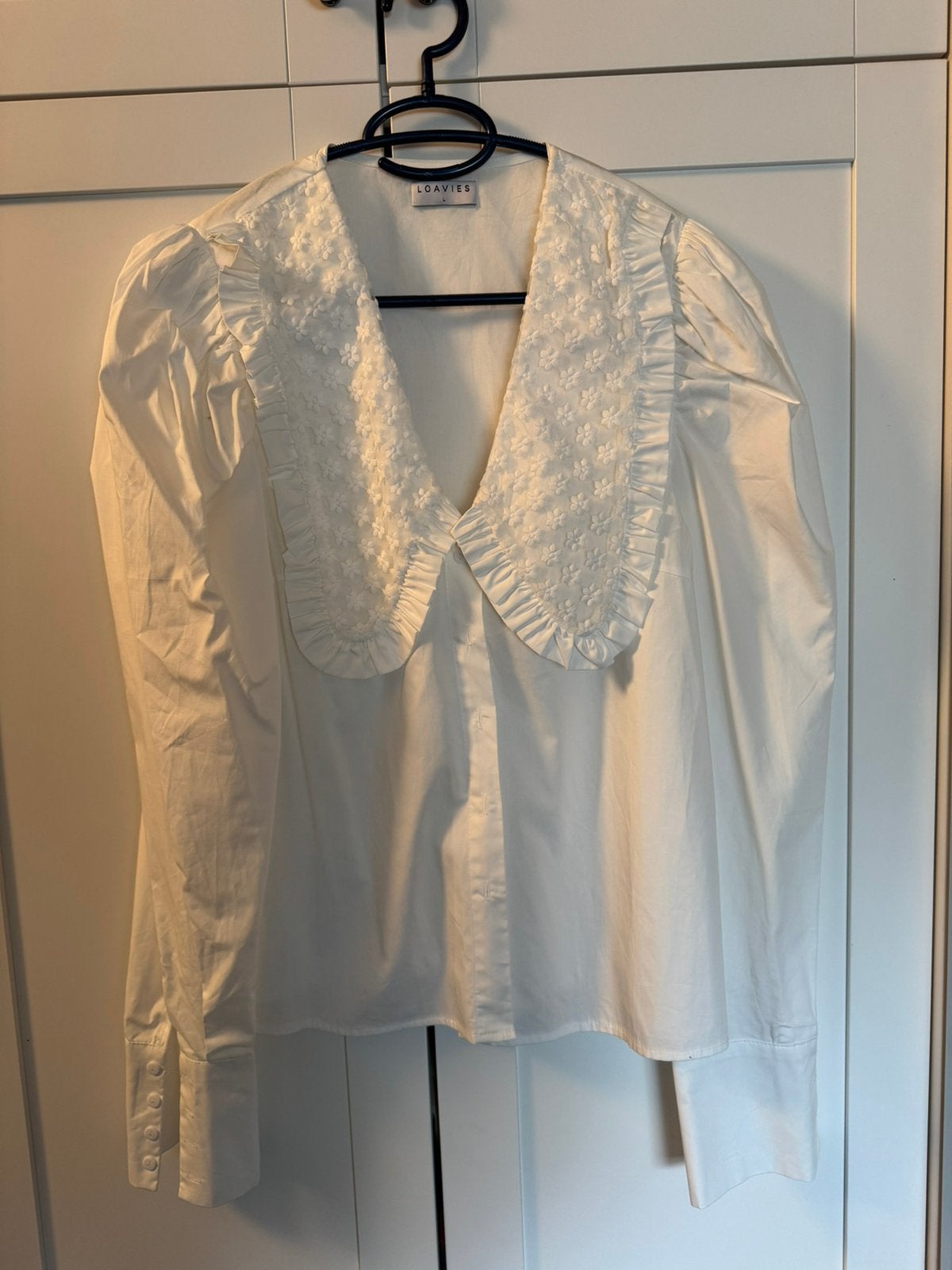 Dames blouse Loavies, Wit, Maat 42/44 (L), Nieuw, Ophalen of Verzenden