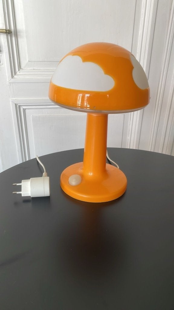 Bureaulamp IKEA Skojig - wolkenlamp, Kunststof, Vintage Jaren 90, Ophalen of Verzenden, Zo goed als nieuw