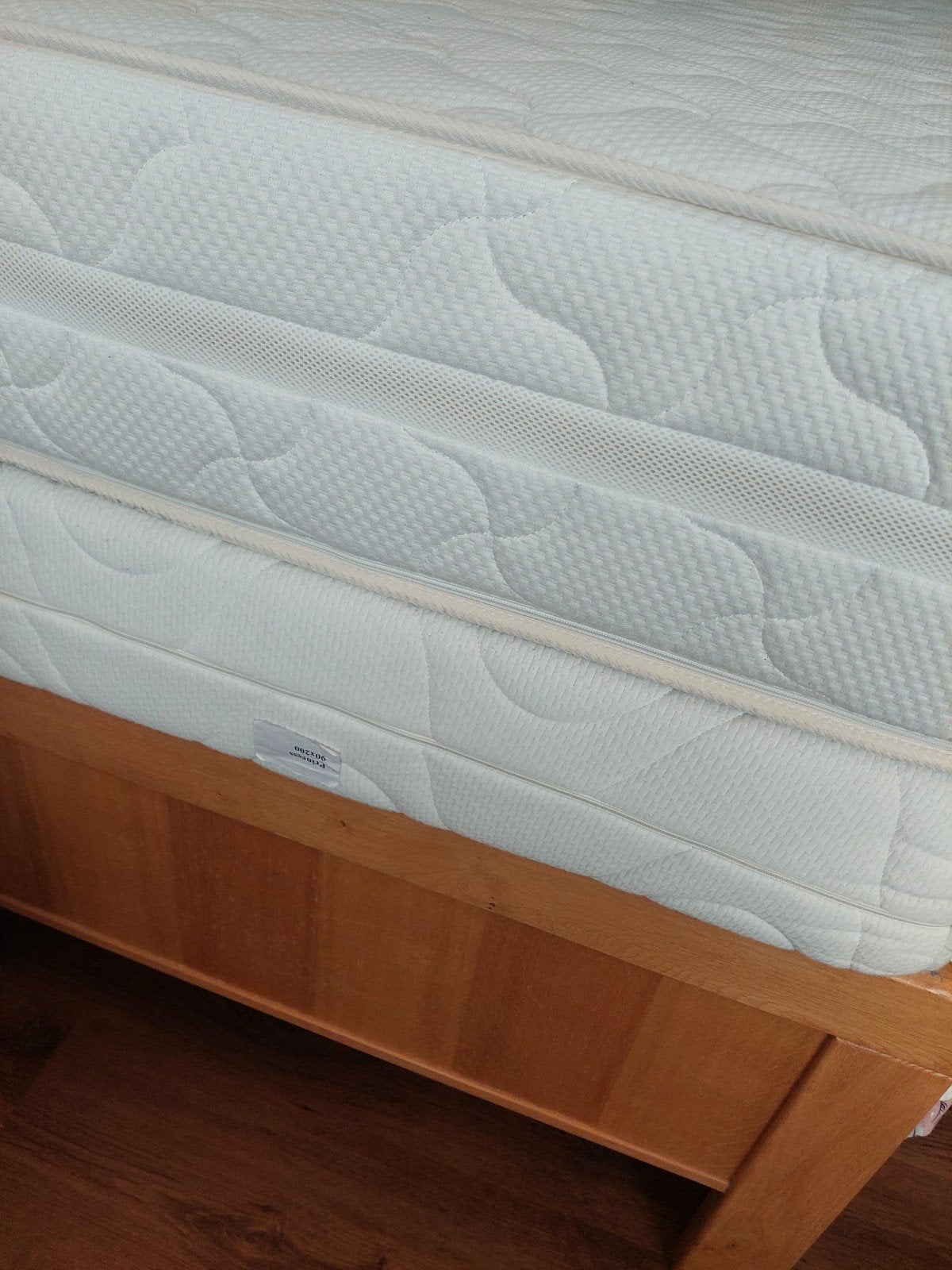 ZGAN Matrassen, Ophalen of Verzenden, Zo goed als nieuw, Eenpersoons, 90 cm