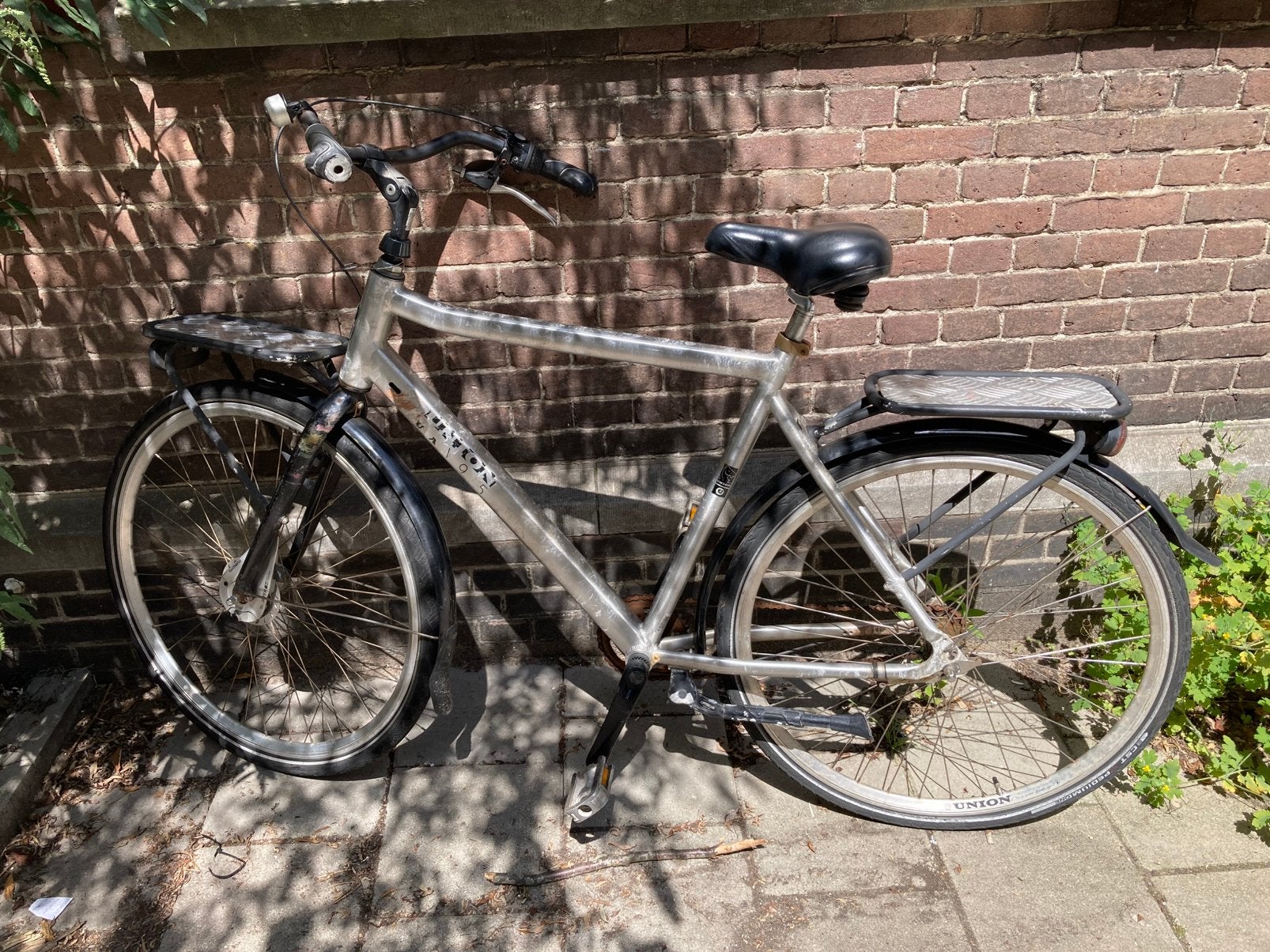 Union stations-uitgaansfiets, Terugtraprem, Gebruikt, 57 tot 61 cm, Ophalen
