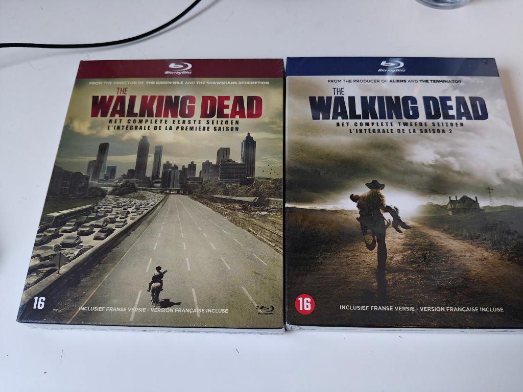 The Walking Dead - Seizoen 1 en 2 Blu-ray Bluray in seal, Ophalen of Verzenden, Nieuw in verpakking, Horror