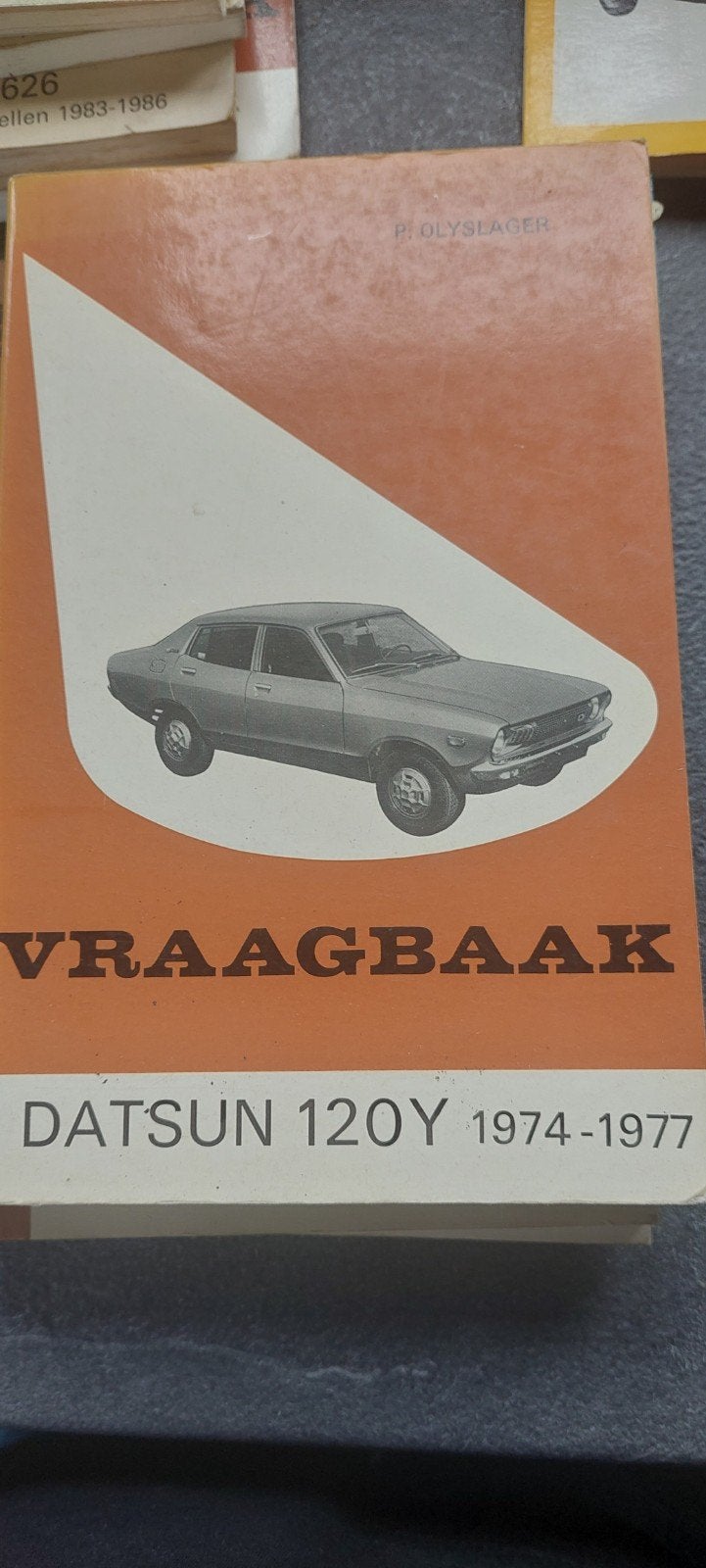 Vraagbaak Datsun 120Y 1974-1977 - P. Olyslager, Ophalen of Verzenden, Gelezen, Overige merken, P. Olyslager