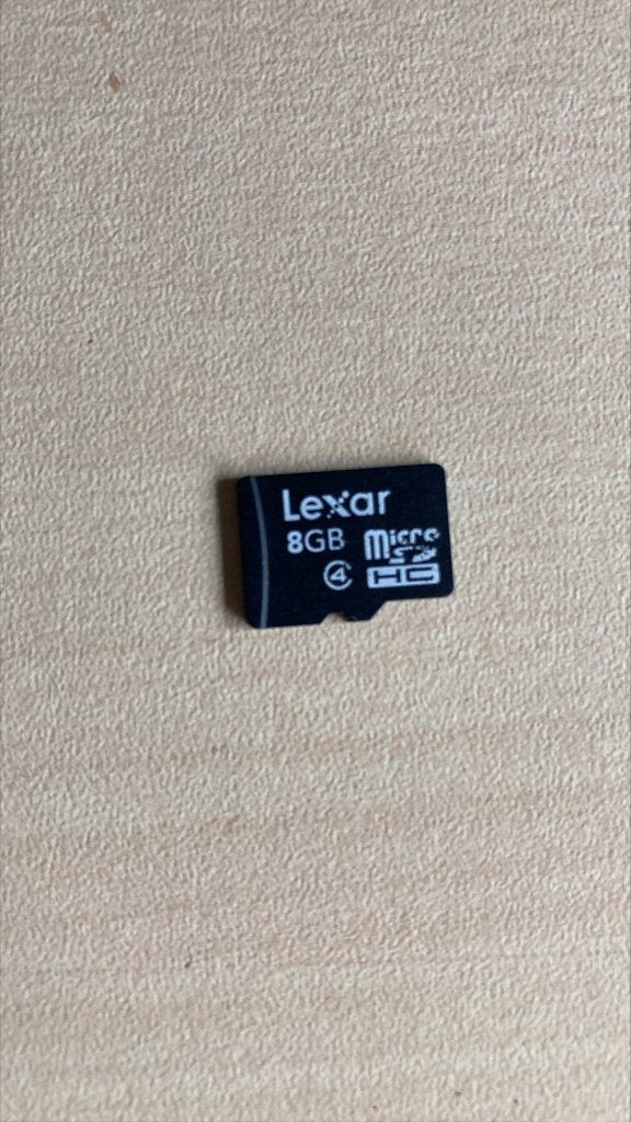 Lexar 8gb HC, MicroSDHC, Gebruikt, Lexar, 8 GB