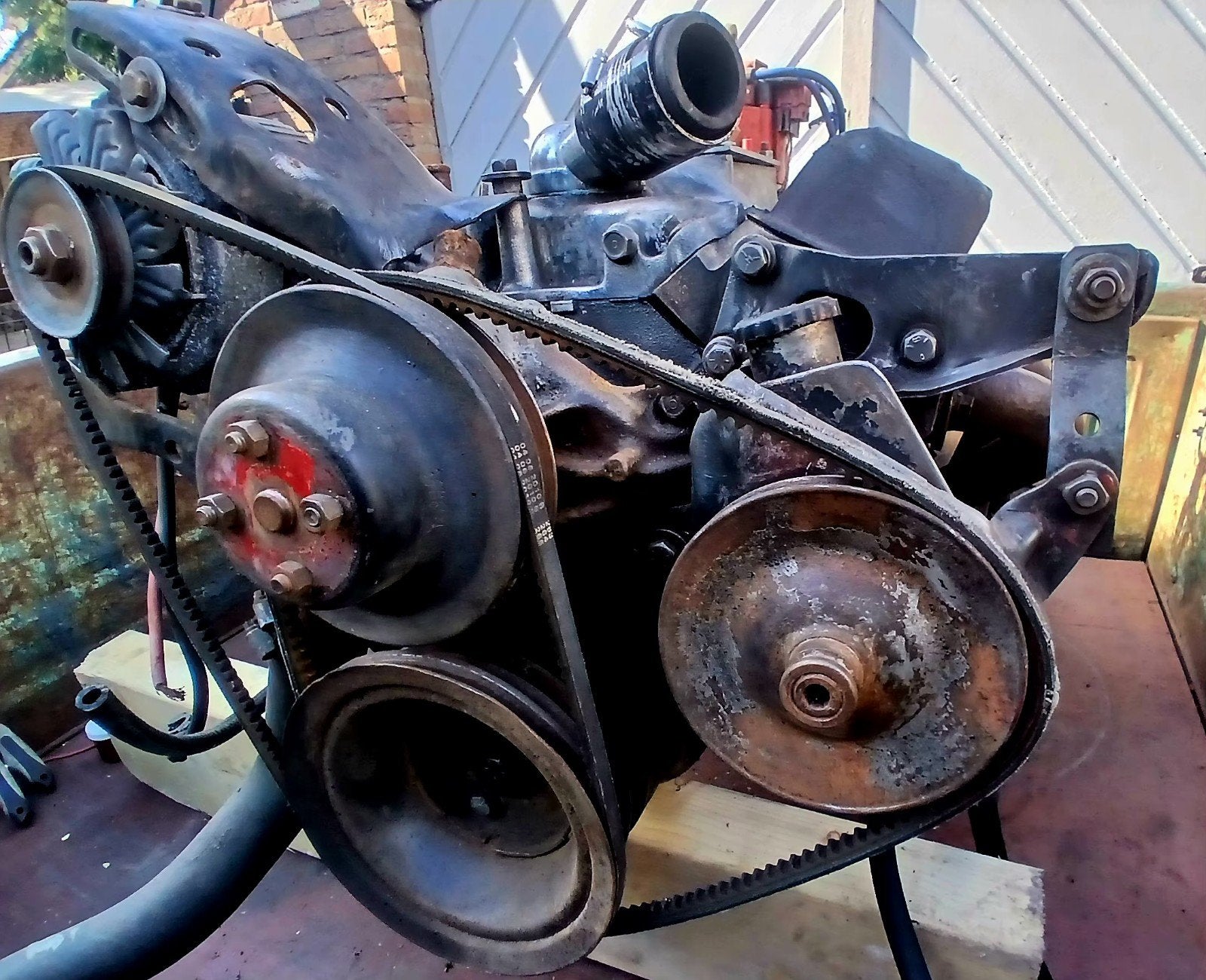 V8 305cui motorblok Chevrolet, Auto-onderdelen, Ophalen, Chevrolet
