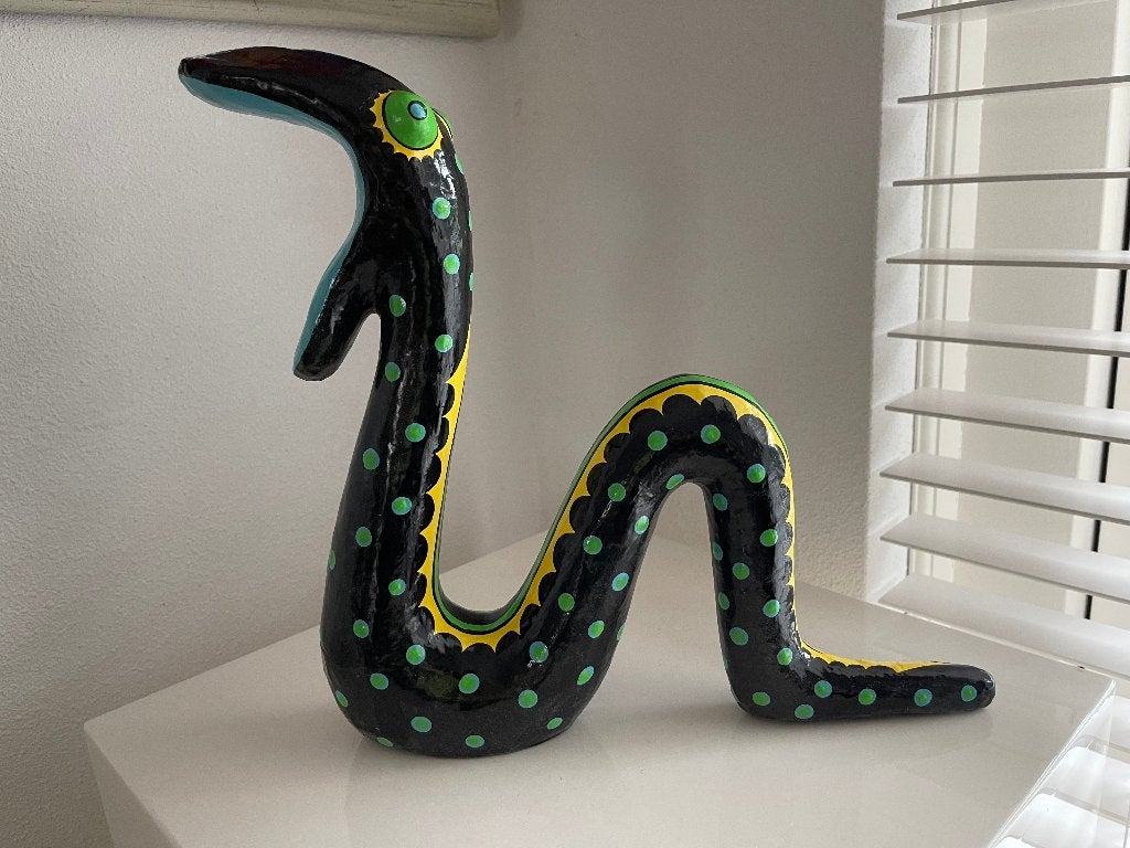 Niloc Pagen | Snake Moving, Antiek en Kunst, Overige onderwerpen, Ophalen of Verzenden, Beeld, Europa