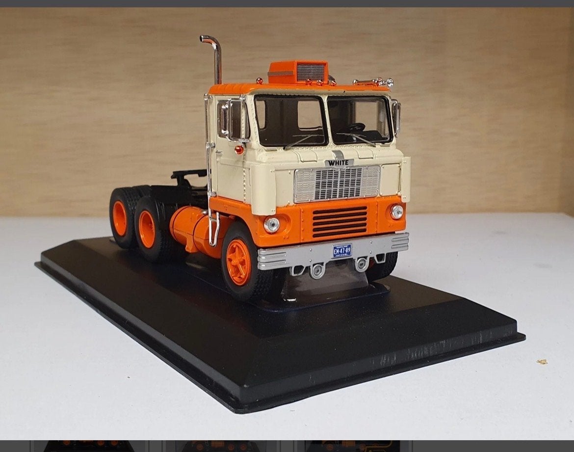 White 7400 IXO 1:43 schaalmodel uit 1960, Ophalen of Verzenden, Nieuw, Bus of Vrachtwagen, Overige merken