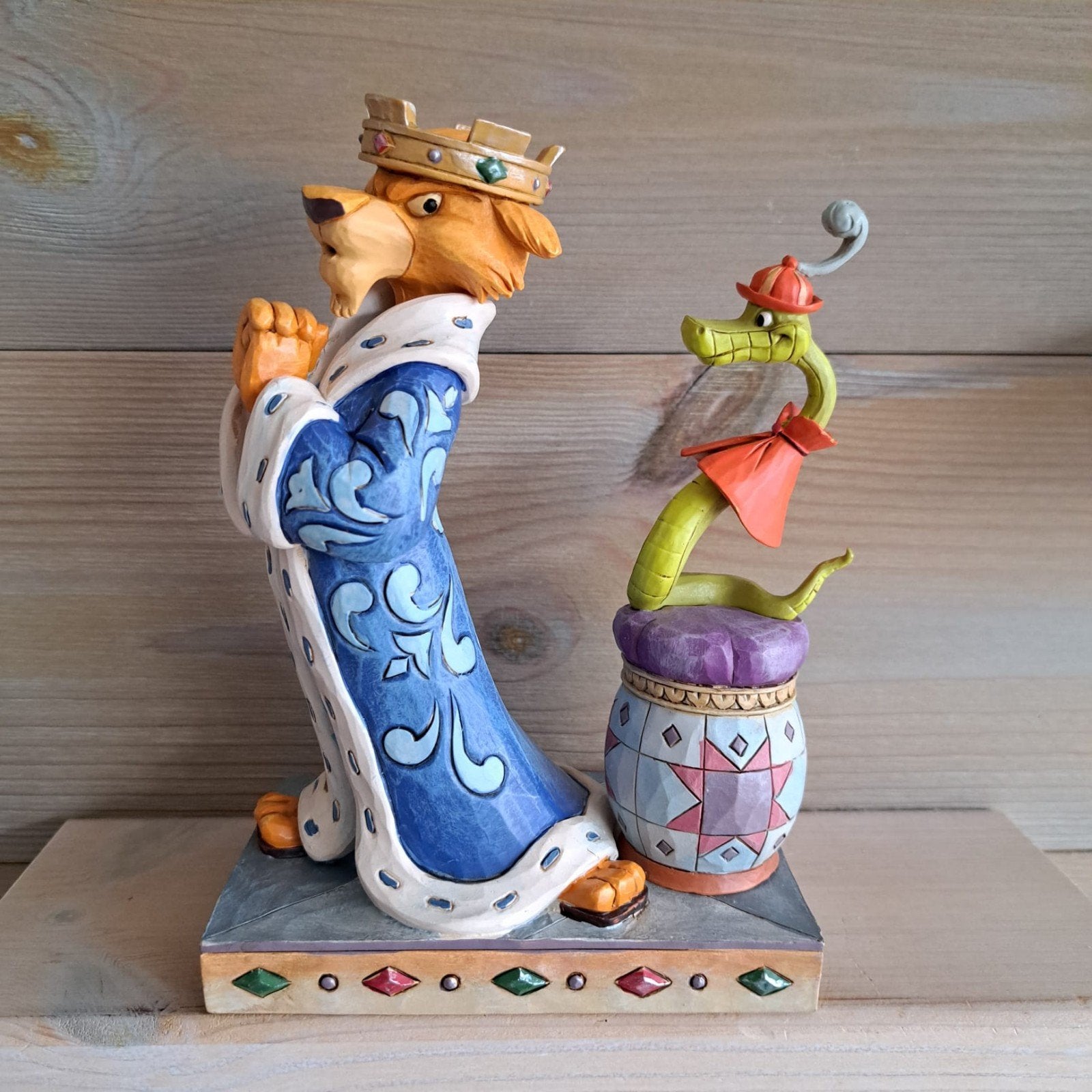 Disney Traditions Prince John en Sir His, Ophalen of Verzenden, Zo goed als nieuw, Beeldje of Figuurtje