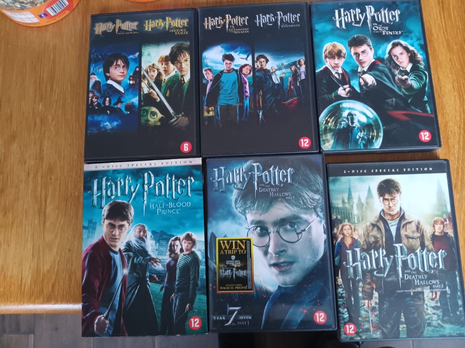 Harry Potter DVD Collectie - 8Films, Avontuur, Gebruikt, Boxset, Ophalen of Verzenden