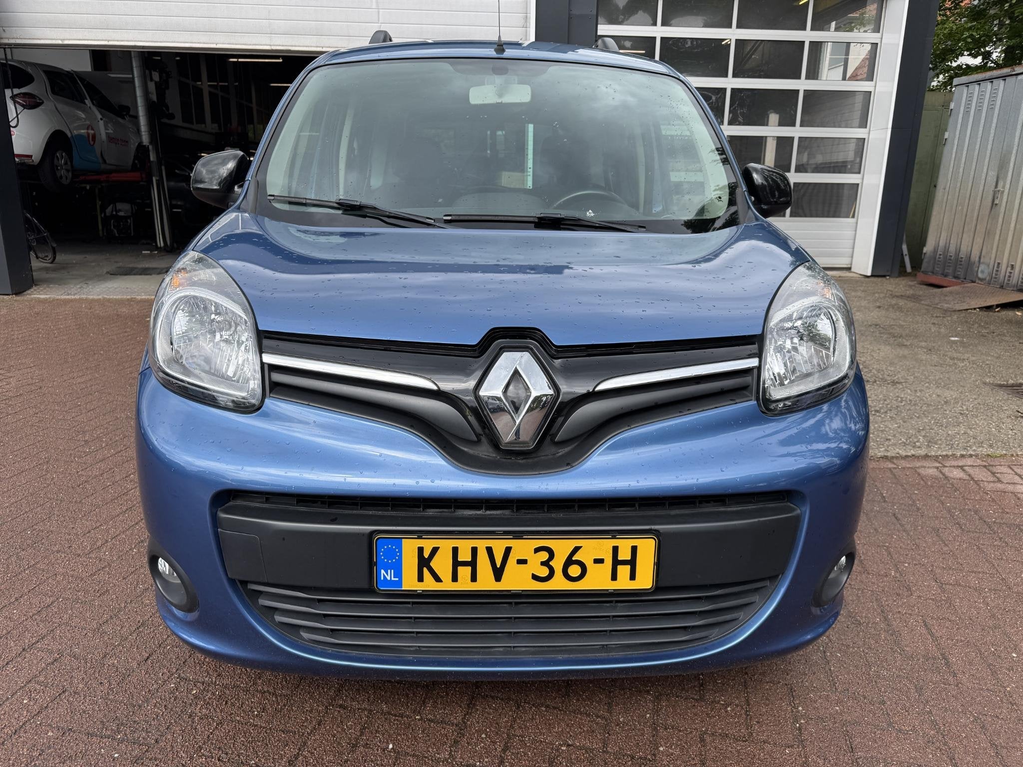 Renault Kangoo Family 1.2 TCe Automaat Rolstoelauto!, Stof, Gebruikt, 4 cilinders, Blauw